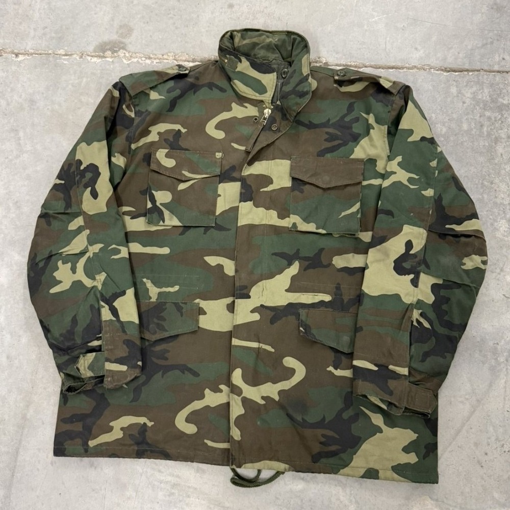 Rothco Ultra Force M-65 Field Coat Woodland Camo Jacket with Liner Mens‎ 2XL Reg
